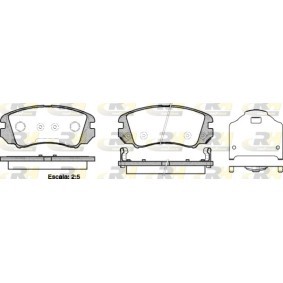 Compre Pastilhas de travão da ROADHOUSE 2953.22 a um preço baixo por 34,18 €