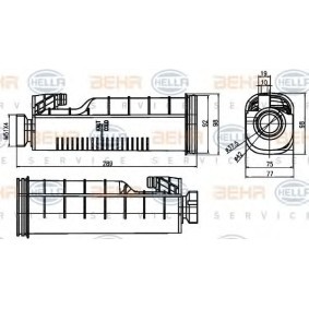 Ausgleichsbehälter 8MA 376 755-091 von HELLA günstig für 26,82 € online kaufen