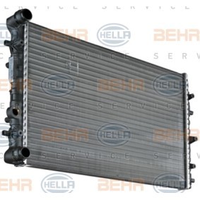 Kühler, Motorkühlung von HELLA