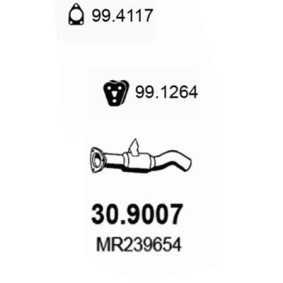 Køb Udstødningsrør af ASSO 30.9007 til den lave pris 1336,63 DKK