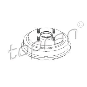 Acquista Tamburo freno da TOPRAN 302 346 a buon mercato per soli 57,84 €