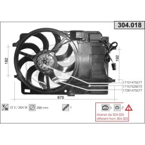 Køb Køleventilator af AHE 304.018 til den lave pris 1215,94 DKK