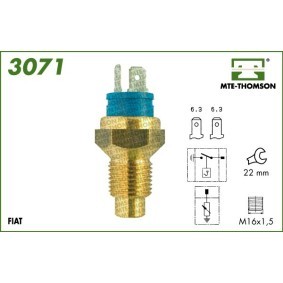 Køb Sensor, kølevæsketemp. af MTE-THOMSON 3071 til den lave pris 134,41 DKK