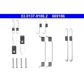 Zubehörsatz, Bremsbacken 03.0137-9186.2 von ATE günstig für 38,06 € online kaufen