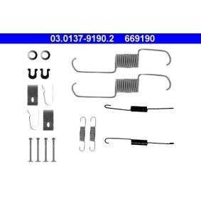Compre Kit de accesorios de las zapatas de freno de ATE online para Carry Camión de plataforma / Chasis (FD, DA5_T, DA6_T) a precios moderados