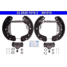 Bremsensatz, Trommelbremse 03.0520-1019.3 von ATE günstig für 90,48 € online kaufen