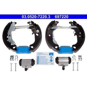 Bremsensatz, Trommelbremse 03.0520-7220.3 von ATE günstig für 119,91 € online kaufen