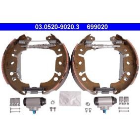 Bremsensatz, Trommelbremse 03.0520-9020.3 von ATE günstig für 146,30 € online kaufen