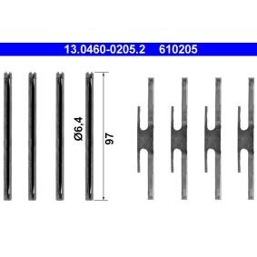 Zubehörsatz, Scheibenbremsbelag 13.0460-0205.2 von ATE günstig für 7,52 € online kaufen