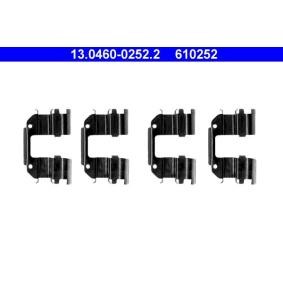 Acquista Kit accessori, pastiglia freno da ATE 13.0460-0252.2 a buon mercato per soli 13,20 €