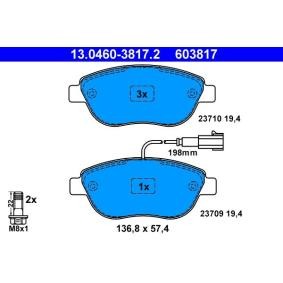 Compre Pastilhas de travão de ATE online para Combo Camião de plataforma / Chassis (X12) a preços moderados