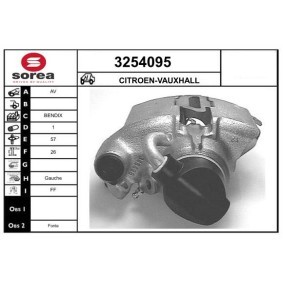 Bremssattel des Herstellers SERA - Originalware Artikelnummer: 3254095