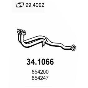 Kjøp Eksosrør av ASSO 34.1066 til den lave prisen 2694,69 NOK