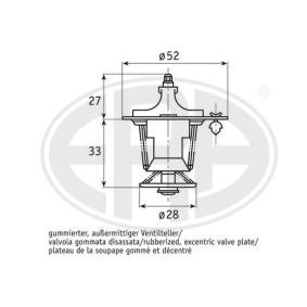 Kühlwasserthermostat von ERA
