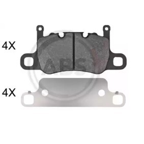 Acquista Kit pastiglie freni da A.B.S. 35095 a buon mercato per soli 39,81 €