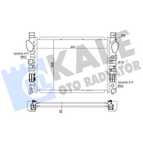 Acquista Radiatore motore da KALE OTO RADYATOR 351800 a buon mercato per soli 223,32 €