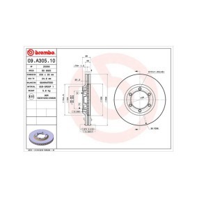 Osta Jarrulevy MAGNETI MARELLI:llä 360406126500 edullisesti hintaan 188,08 €