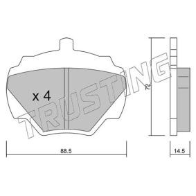 Bremsbeläge 362.0 von TRUSTING günstig für 68,15 € online kaufen