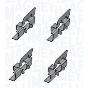 Zubehörsatz, Scheibenbremsbelag von MAGNETI MARELLI
