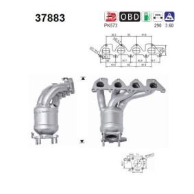 Acquista Catalizzatore da AS 37883 a buon mercato per soli 229,11 €