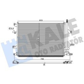 Klimakondensator 394200 von KALE OTO RADYATOR günstig für 117,09 € online kaufen