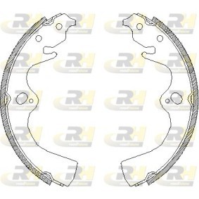 Bremsbackensatz 4077.00 von ROADHOUSE günstig für 46,58 € online kaufen