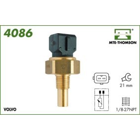 Køb Sensor, kølevæsketemp. af MTE-THOMSON 4086 til den lave pris 91,95 DKK