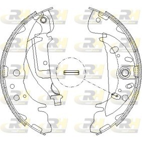 Bremsbackensatz 4089.01 von ROADHOUSE günstig für 34,70 € online kaufen