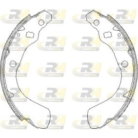 Bremsbackensatz für HONDA von ROADHOUSE