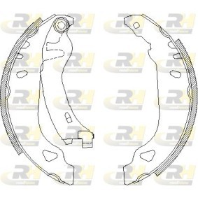 Bremsbackensatz für FIAT von ROADHOUSE