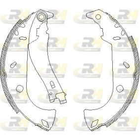 Bremsbackensatz 4180.01 von ROADHOUSE günstig für 29,44 € online kaufen