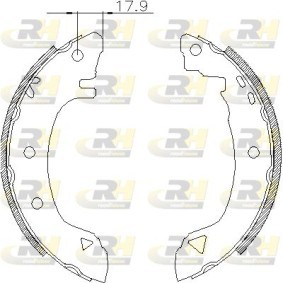 Bremsbackensatz 4182.01 von ROADHOUSE günstig für 18,71 € online kaufen