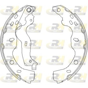 Bremsbackensatz für FIAT von ROADHOUSE