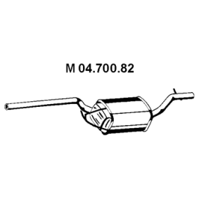 Mittelschalldämpfer von EBERSPÄCHER
