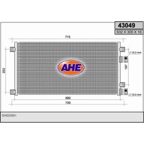 Acquista Condensatore climatizzatore da AHE 43049 a buon mercato per soli 108,68 €