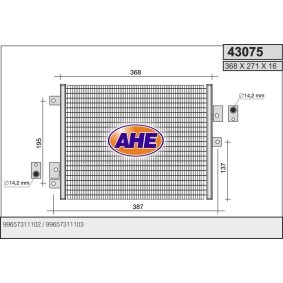 Acquista Condensatore climatizzatore da AHE 43075 a buon mercato per soli 121,21 €