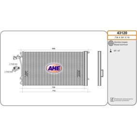 Acquista Condensatore climatizzatore da AHE 43120 a buon mercato per soli 201,43 €