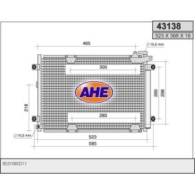 Acquista Condensatore climatizzatore da AHE 43138 a buon mercato per soli 113,60 €