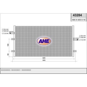 Comprar Condensador, aire acondicionado de AHE 43284 a bajo precio de 162,49 €