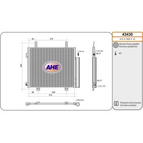 Acquista Condensatore climatizzatore da AHE 43430 a buon mercato per soli 181,55 €