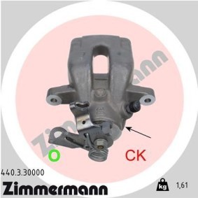 Bremssattel 440.3.30000 von ZIMMERMANN günstig für 137,92 € online kaufen