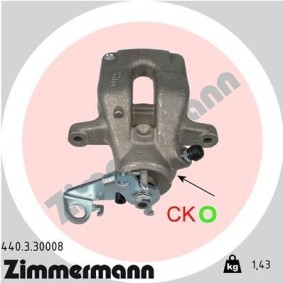 Bremssattel 440.3.30008 von ZIMMERMANN günstig für 171,26 € online kaufen