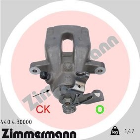 Bremssattel 440.4.30000 von ZIMMERMANN günstig für 137,92 € online kaufen