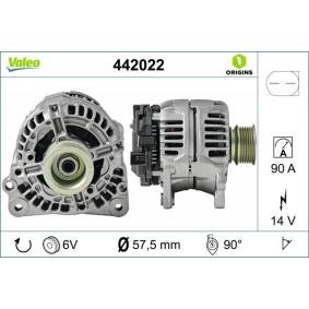 Köp Generator av VALEO 442022 till det låga priset 3025,02 kr