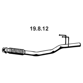 Abgasrohr für PEUGEOT von EBERSPÄCHER