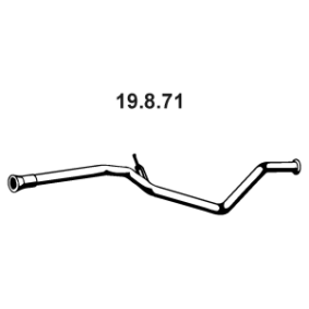 Abgasrohr für PEUGEOT von EBERSPÄCHER