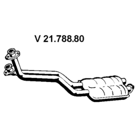 Acquista Silenziatore anteriore da EBERSPÄCHER 21.788.80 a buon mercato per soli 331,11 €