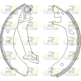 Bremsbackensatz 4512.00 von ROADHOUSE günstig für 22,42 € online kaufen