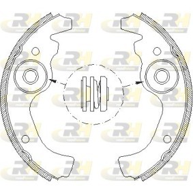 Bremsbackensatz 4611.00 von ROADHOUSE günstig für 18,79 € online kaufen