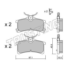 Bremsbeläge 465.0 von TRUSTING günstig für 87,80 € online kaufen